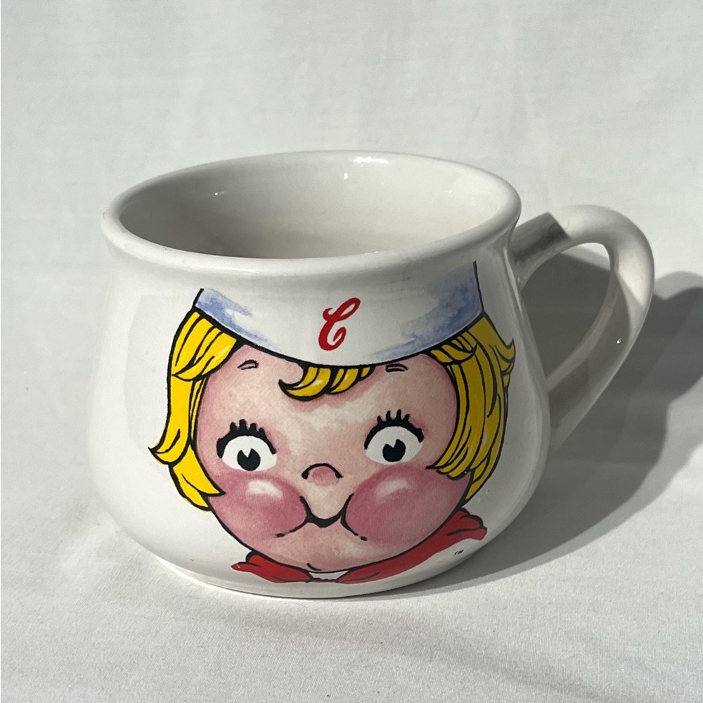Campbell's Soup Kids 1998 Coffee Mug / Soup Bowl 16 oz Houston Harvest Vintage